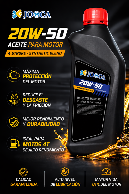 ACEITE JOOCA S5000 SN/MA2 20W-50