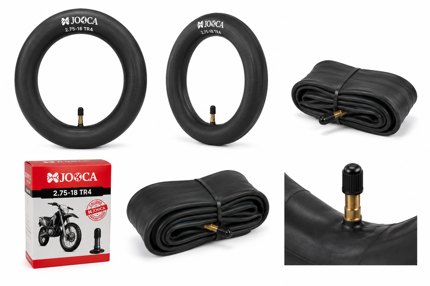 CAMARA DE MOTO 2.75-18 TR4 MARCA JOOCA